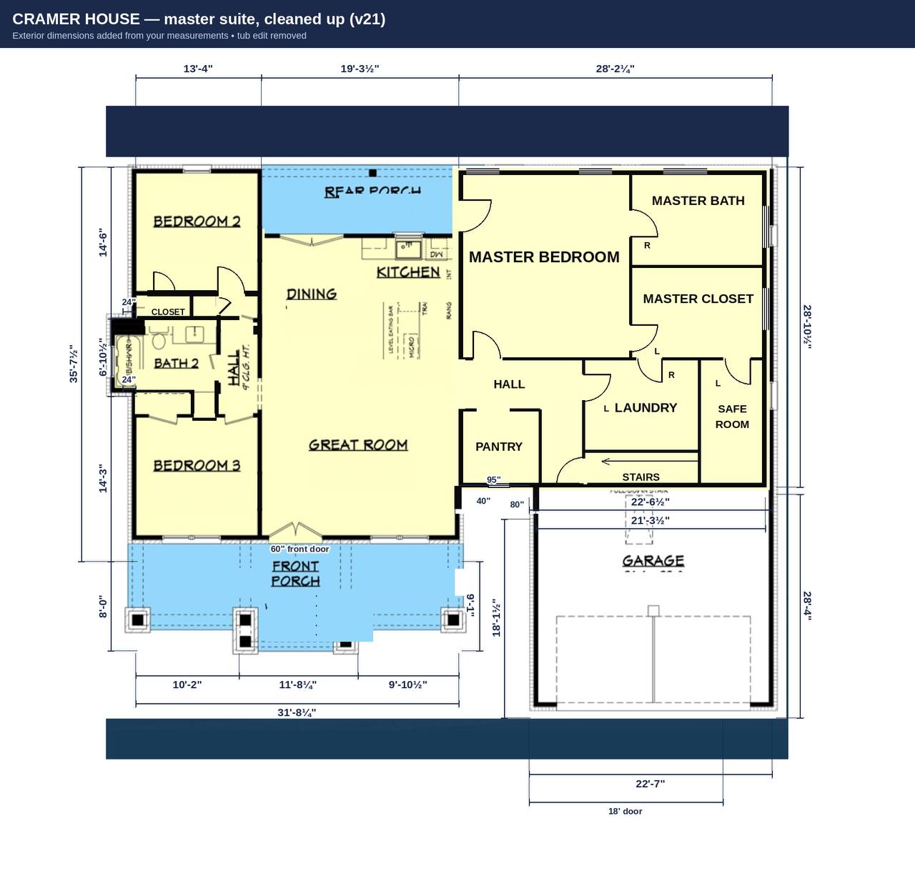 Cramer House floor plan